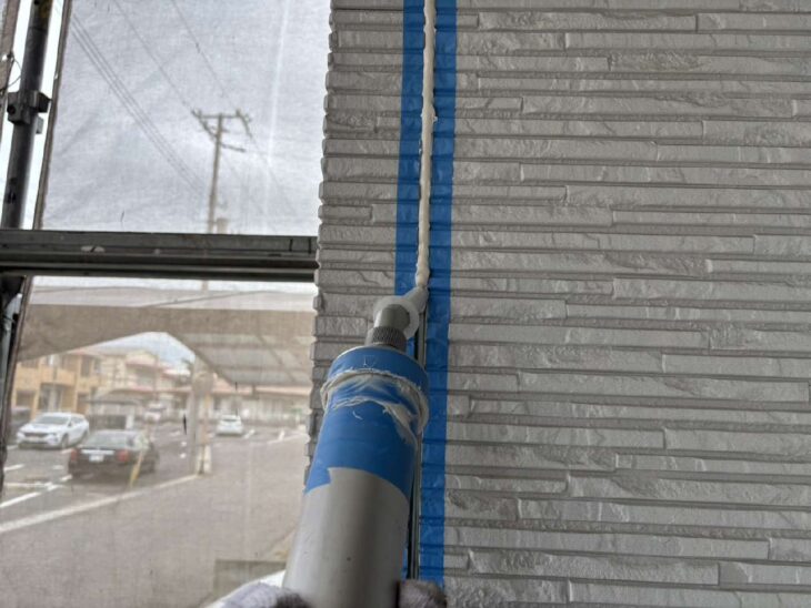 【岡山市中区】外壁シーリング打ち替え工事｜紹介からつながったご縁に感謝