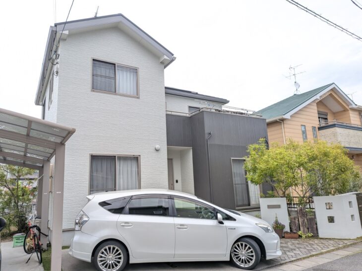 【岡山で外壁塗装】シーリング劣化による外壁のズレを補修｜ご紹介とご縁からの施工事例