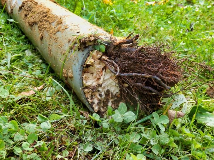 排水管から大量の根っこが…！見えない場所で進むトラブルに注意